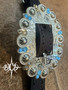2 tone Engraved Wither Strap