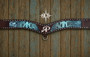 Buckstitch Inlay Tripping Collar with Headstall