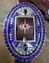 Purple Velvet Tack Set