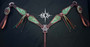 Green Envy Crystal Tack Set