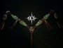 "Green Envy" Crystal Breastcollar Only