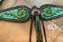 "Green Envy" Crystal Breastcollar Only