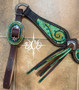 "Green Envy" Crystal Breastcollar Only
