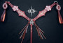 Rose White and Rose Gold Crystal Breastcollar Only
