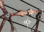 Rose White and Rose Gold Crystal Breastcollar Only