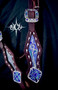 "Ice Princess" Crystal Browband Headstall Only