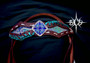 "Ice Princess" Crystal Browband Headstall Only
