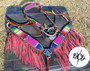 Quick Order Pink Serape Fringe tack set