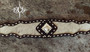 Quick Order Cowhide Center Diamond Buckstitch Breastcollar * Quick Order Cowhide Center Diamond Buckstitch Breastcollar *