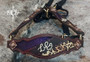 Purple Cheetah name Halter* Purple Cheetah name Halter*