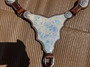 White holographic Gladiator Breastcollar*** White holographic Gladiator Breastcollar***