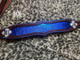 Metallic Blue Whip Stitch Breastcollar ** Metallic Blue Whip Stitch Breastcollar **