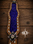 Blue Glitter buck stitch Tack Set*