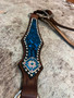 Teal Python Gladiator Spotted Tack Set*** Teal Python Gladiator Spotted Tack Set***