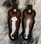 Painted Horse Head Keychains
