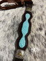Light Blue Glitter PONY Breastcollar * Light Blue Glitter PONY Breastcollar *