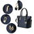 MKF Collection Shonda 3PC Tote with Cosmetic Pouch & Wristlet by Mia k