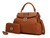MKF Collection Aurora Satchel Shoulder Bag & Wallet by Mia k.
