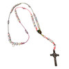 Multicolor Rosary (Pink Thread)