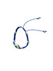 Blue Evil Eye Macrame Bracelet