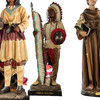 24 Inch Indio Calero Statue