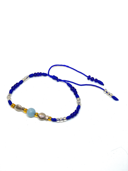 Fish and Stone Bracelet