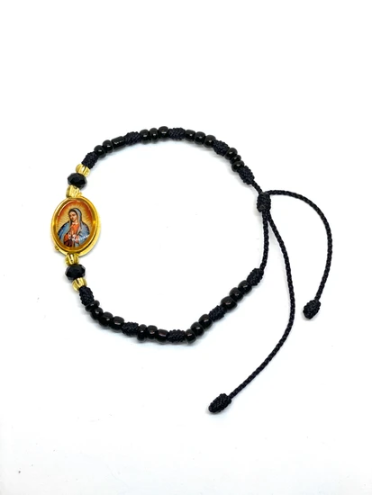 Black Virgin of Guadalupe Bracelet (Image)