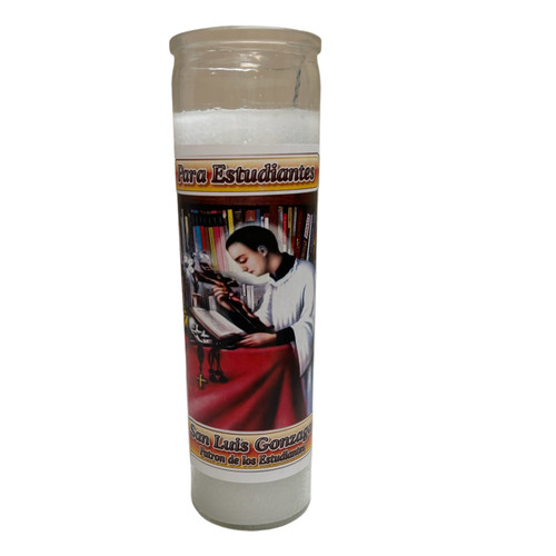 Saint Aloysius Gonzaga Ritual Candle (For Students)