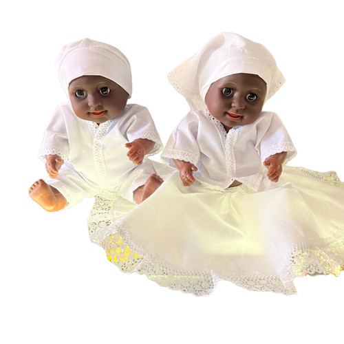 White Twin Doll