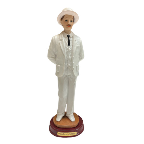 Dr Jose Gregorio Hernandez White Statue