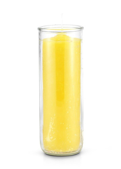 Yellow Pull Out Candle