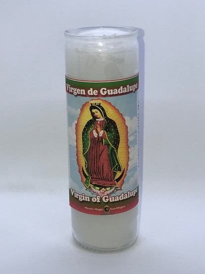 Virgin of Guadalupe Candle