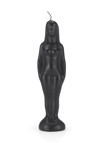 Female Body Candle (Black)