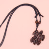 DBL Leather Cord Necklace w/ Turtle  Pendant  .60 each
