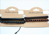 Wrapped Leather Bracelet Plus Wood Bead Bracelets. 60 per set 