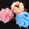5" Mixed Color Double Silk Flower Bows  12 per bx  .60 ea