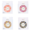  "NEW Sparkle  Glitter/Solid Mx   12 Pk Pre Glued Fashion Nails  .58 each set