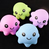 BEST QUALITY 3.5" Fluffy,Puffy Decompression Octopus Ball  12 per display bx .79 eac