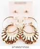 Gold & Silver 3 Pair Mix Styles Earring .60 Each