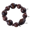 Chunky Wood Stretch Bracelet .60 Each