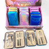 6-Pc Manicure Set in Padded Metallic Case 12 sets per display bx  $ 1.50 each  set 