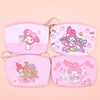 4" Zipper Coin Purse w/ Keychain Doll Theme .60 ea 