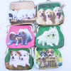 Too Cute 4" X 5" Dog Theme Snap Closure DBL Sided Coin Purses 12 per pk .64 each