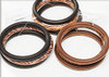 3 Pc Set Tiger Print Wood Bangle Bracelet .68 each set