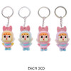 4.3" Furry Crying Baby Keychain .68 each