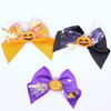 Halloween Pumpkin Gator Clip Hair Bows .68 each