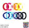 30 Pc Asst Color Soft & Stretchy Hair Elastic Set .68 each set