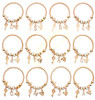 Spring Style Gold Initials Charm Bracelet .68 each