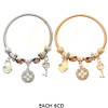 Spring Style Gold & Silver Hi Fashion Charm Bracelet (2303) .68 each