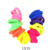 30 Pc Neon Color Soft & Stretchy Hair Elastic Set .68 each set